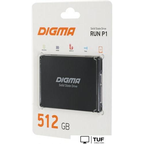 SSD Digma Run P1 512GB DGSR2512GP13T
