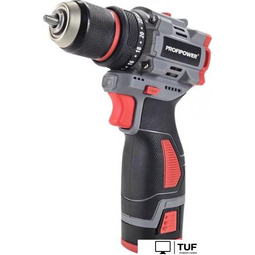 Дрель-шуруповерт Profipower BL-161 (с 2-мя АКБ, кейс)