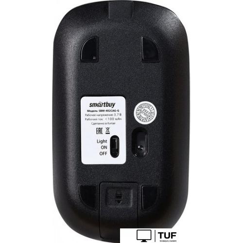 Мышь SmartBuy SBM-402CAG-G (серый металлик)