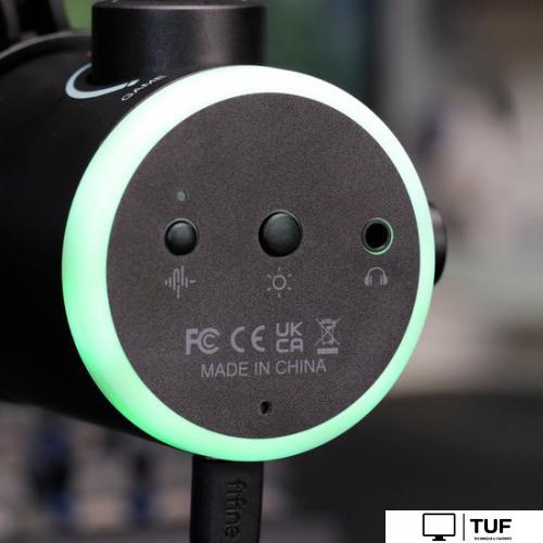 Проводной микрофон FIFINE AM6 (черный)