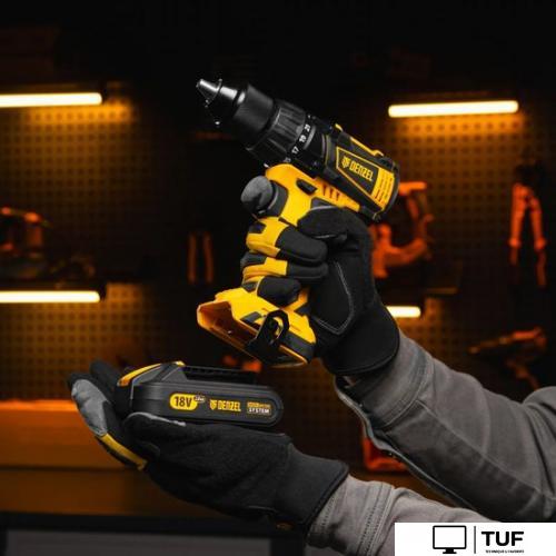 Дрель-шуруповерт Denzel BLDL-IB-18-0 26122 (без АКБ)