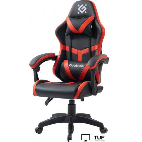 Игровое (геймерское) кресло Defender Synergy (черный/красный)