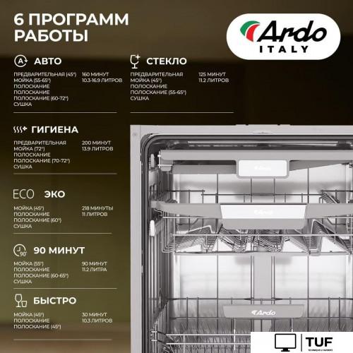 Встраиваемая посудомоечная машина ARDO DBEA14632B2