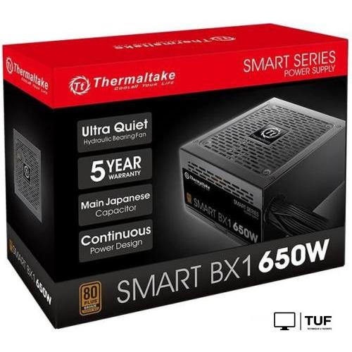 Блок питания Thermaltake Smart BX1 650W PS-SPD-0650NNSABE-1
