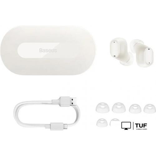 Наушники Baseus Bowie EZ10 (белый)