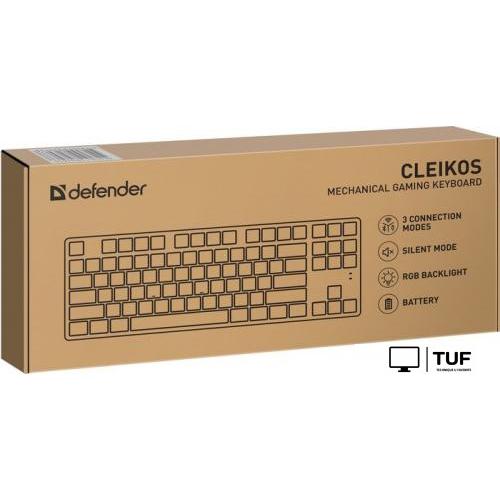 Клавиатура Defender Cleikos GK-135