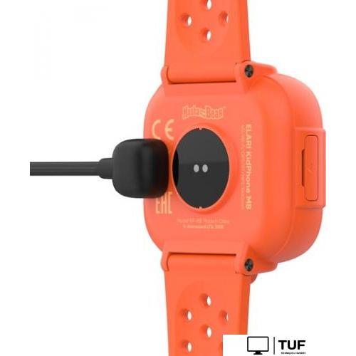 Детские умные часы Elari KidPhone MB (оранжевый)