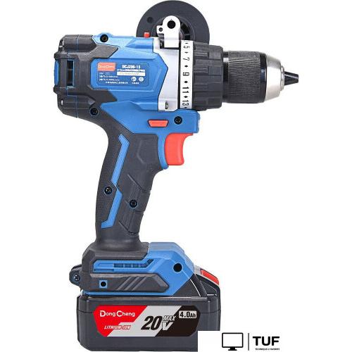 Дрель-шуруповерт DongCheng DCJZ06-13 Type FK (с 2-мя АКБ, кейс)