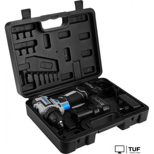 Дрель-шуруповерт Deko Loner 20V PRO 085-1010 (с 2-мя АКБ, кейс)