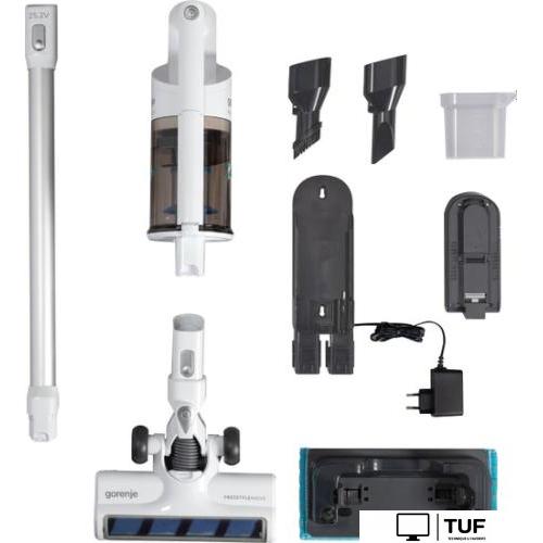 Вертикальный пылесос с влажной уборкой Gorenje SVC252FMWT