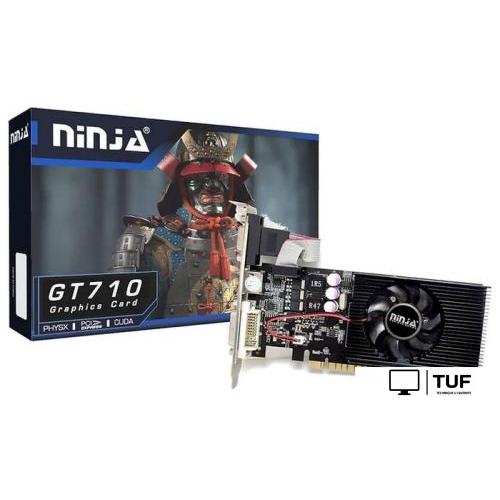 Видеокарта Sinotex Ninja GeForce GT 710 1GB DDR3 NF71NP013F