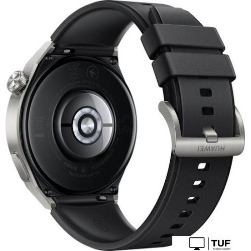 Умные часы Huawei Watch GT 3 Pro Titanium 46 мм (серый/черный)
