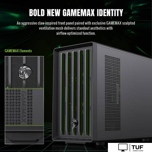 Корпус GameMax Legend CLAW 360 (черный)