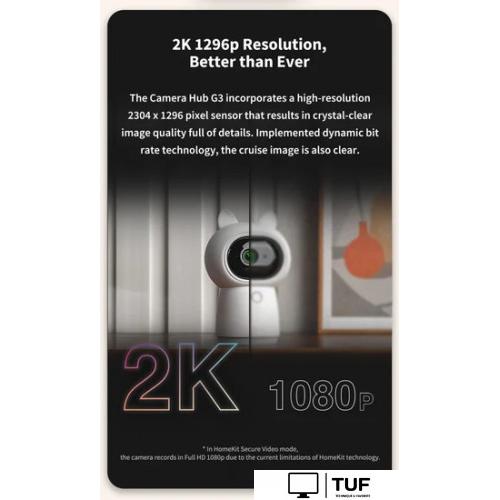 IP-камера Aqara Camera Hub G3 (международная версия)