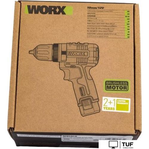 Ударная дрель-шуруповерт Worx Professional WU131X (с 2-мя АКБ, сумка)
