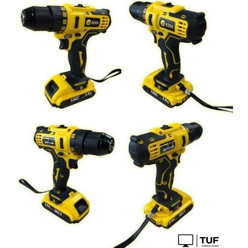 Дрель-шуруповерт Edon AD-12 1002010341 (с 2-мя АКБ, кейс, набор оснастки)