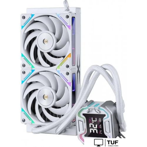 Система жидкостного охлаждения для процессора 1stPlayer X-240E (белый)