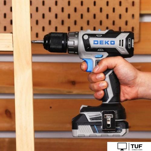 Дрель-шуруповерт Deko Loner 20V 085-1005 (с 2-мя АКБ)