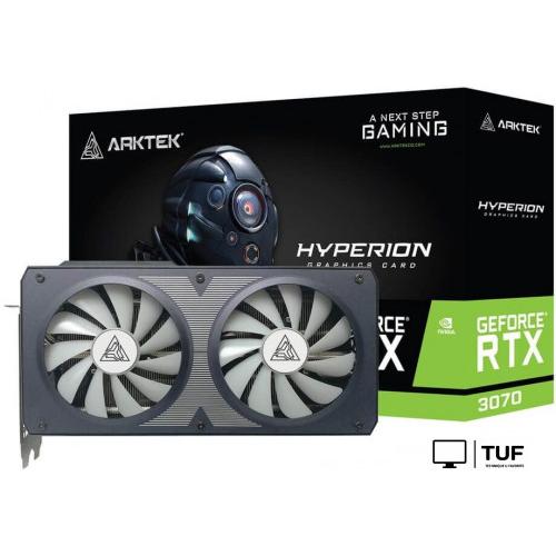 Видеокарта Arktek GeForce RTX 3070 8G GDDR6 AKN3070D6S8GH1