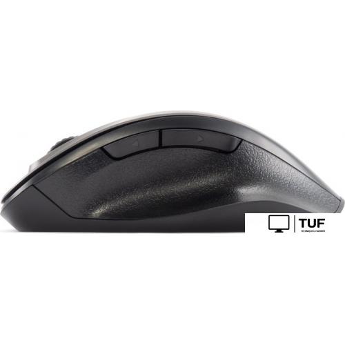 Мышь Oklick 504MW (черный/серый)