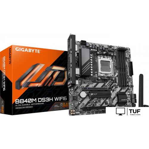 Материнская плата Gigabyte B840M DS3H WiFi6