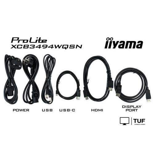 Монитор Iiyama ProLite XCB3494WQSN-B1