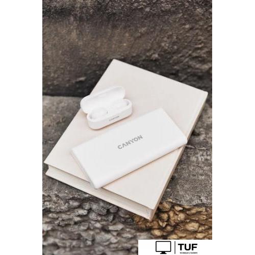 Внешний аккумулятор Canyon PB-106 10000mAh (белый)
