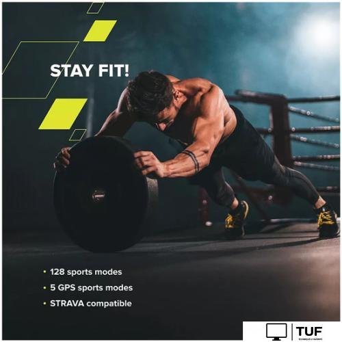 Умные часы Canyon Maverick SW-83 (серебристый/синий)