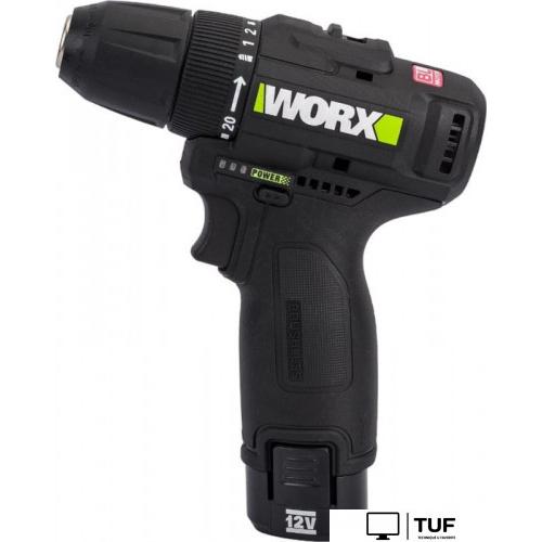 Дрель-шуруповерт Worx Professional WE210.2 (с 2-мя АКБ)
