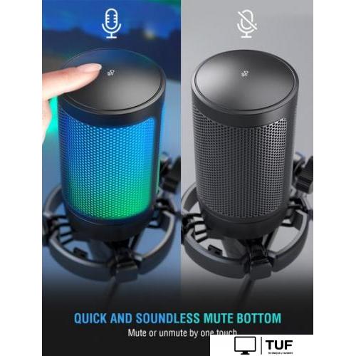 Проводной микрофон FIFINE A6V (черный)