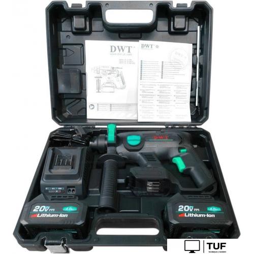 Перфоратор DWT ABHP-20-20 DN-4C2 BMC (с 2-мя АКБ, кейс)