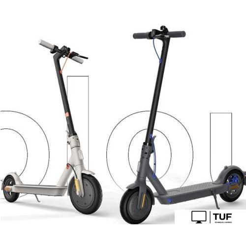 Электросамокат Xiaomi Mi Electric Scooter 3 BHR4854GL (onyx black)