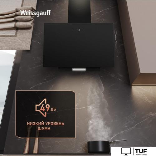 Кухонная вытяжка Weissgauff SIGMA 60 Touch Black Glass