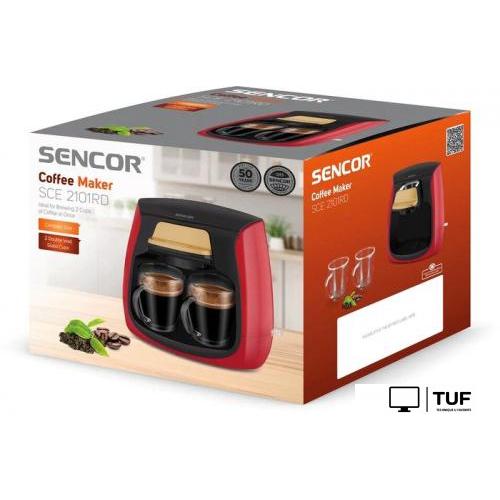 Капельная кофеварка Sencor SCE 2101RD