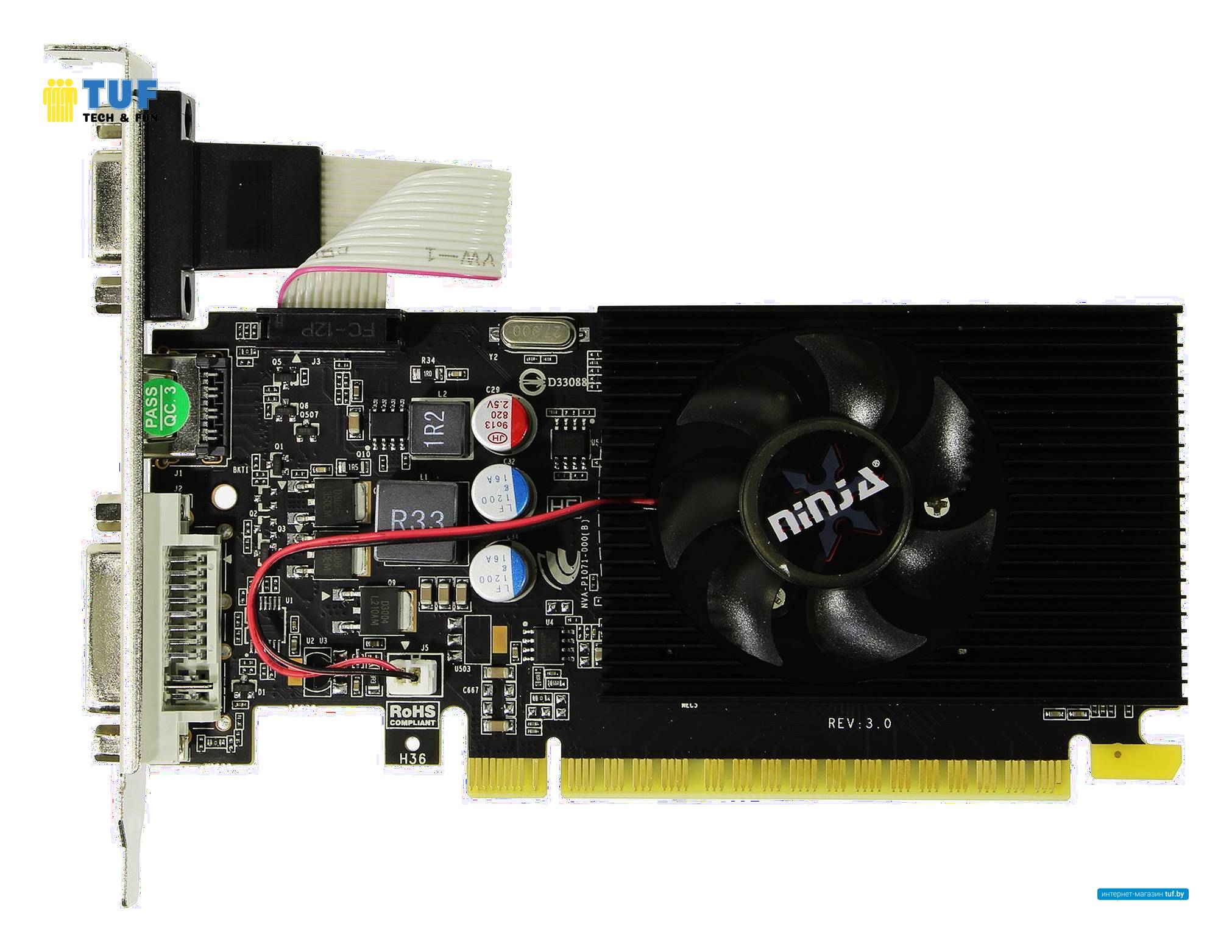 Видеокарта Sinotex Ninja GeForce GT 220 1GB DDR3 NK22NP013F