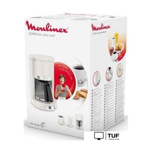 Капельная кофеварка Moulinex Soleil FG385A30