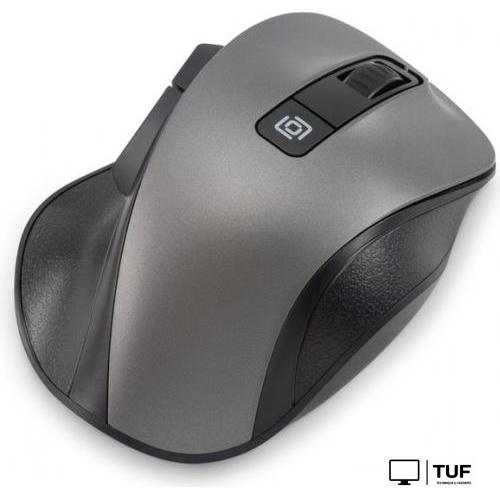 Мышь Oklick 504MW (черный/серый)