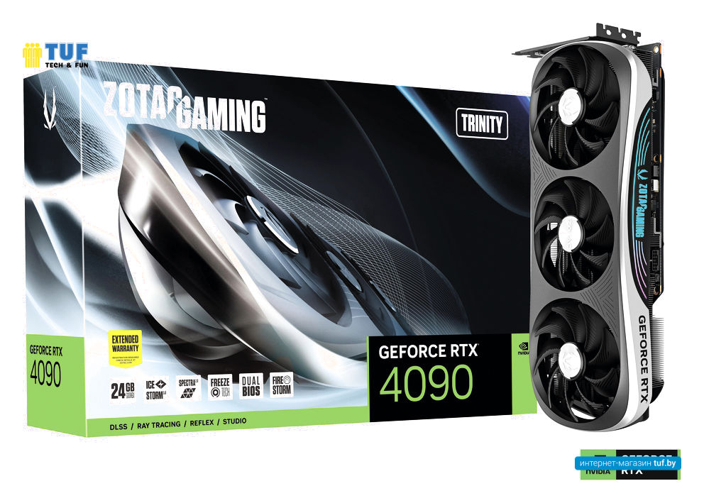 Видеокарта ZOTAC Gaming GeForce RTX 4090 Trinity ZT-D40900D-10P