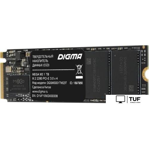 SSD Digma Mega M2 1TB DGSM3001TM23T