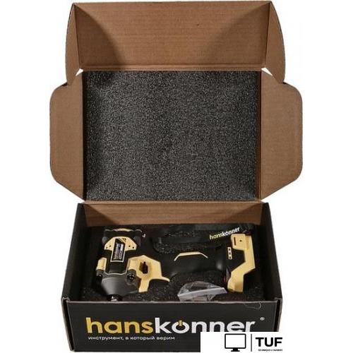 Гайковерт Hanskonner HCD20420BL (без АКБ)