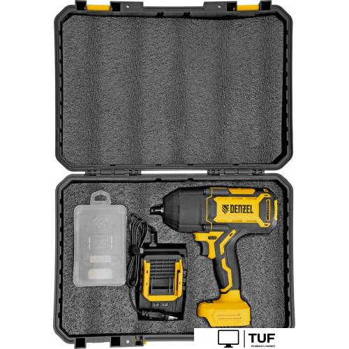 Гайковерт Denzel CIWH-BL-20-1000 (с 1-им АКБ, кейс)