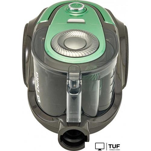 Пылесос Delta DL-0854 (черный/зеленый)