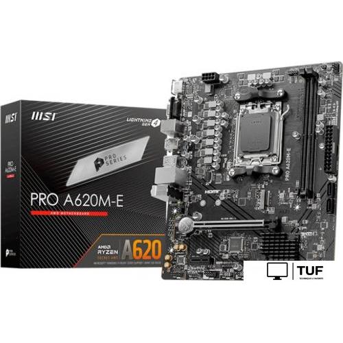 Материнская плата MSI PRO A620M-E