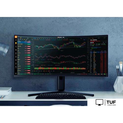 Игровой монитор Xiaomi Mi Curved Gaming Monitor 34 XMMNTWQ34 (международная версия)