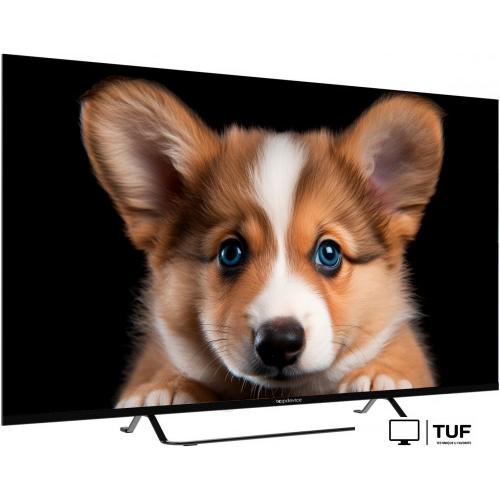 Телевизор Topdevice 50 SMART TV YаOS (черный)