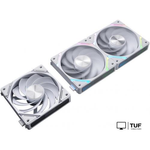 Комплект вентиляторов для корпуса 1stPlayer XF7 Reverse ARGB (3 шт, белый)