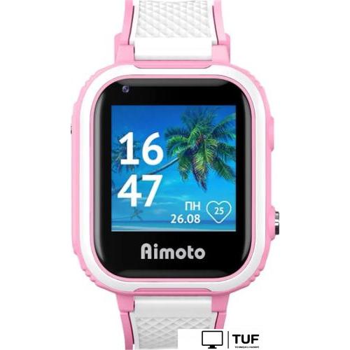 Детские умные часы Aimoto Pro 4G (розовый)