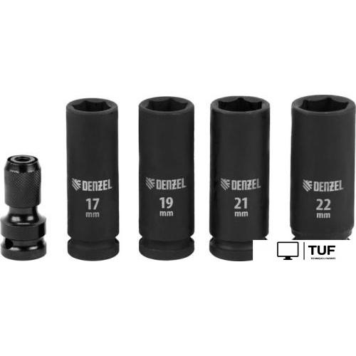 Гайковерт Denzel CIW-IB-300 26501 (с 1-им АКБ, кейс, набор оснастки)