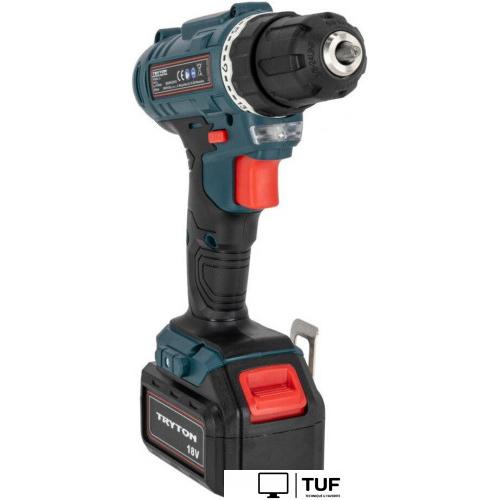 Дрель-шуруповерт Tryton TFV18 (с 1-им АКБ, кейс)