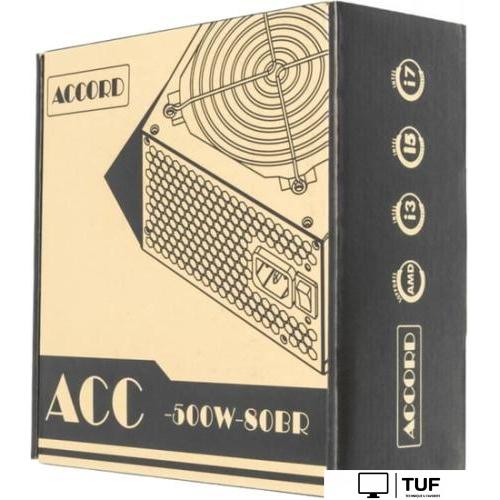 Блок питания Accord ACC-500W-80BR